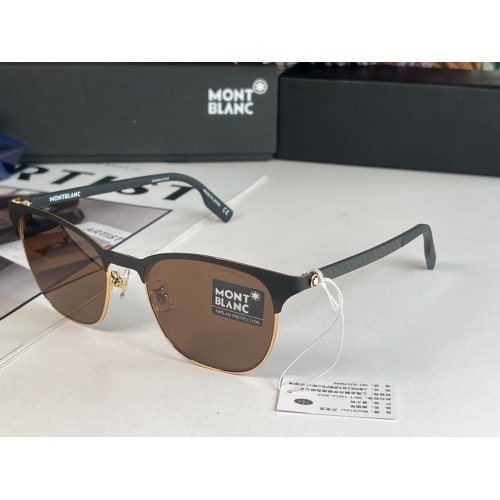 Montblanc AAA Quality Sunglasses #1214372 $64.00 USD, Wholesale Replica Montblanc AAA Quality Sunglasses