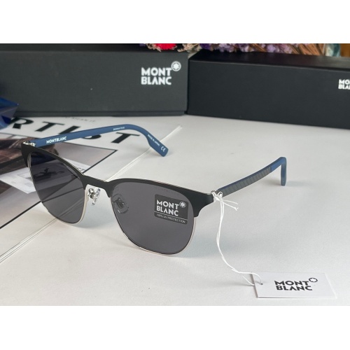 Montblanc AAA Quality Sunglasses #1214376 $64.00 USD, Wholesale Replica Montblanc AAA Quality Sunglasses