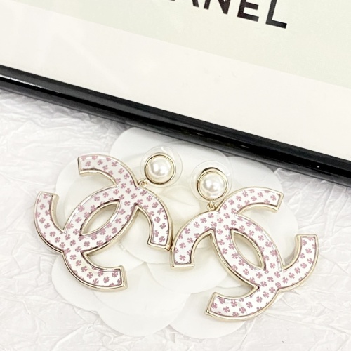 Replica Chanel Earrings For Women #1214380 $39.00 USD for Wholesale