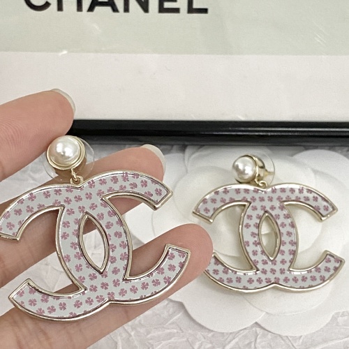 Replica Chanel Earrings For Women #1214380 $39.00 USD for Wholesale