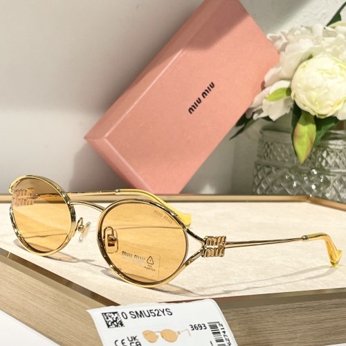 MIU MIU AAA Quality Sunglasses #1214407 $64.00 USD, Wholesale Replica MIU MIU AAA Sunglasses