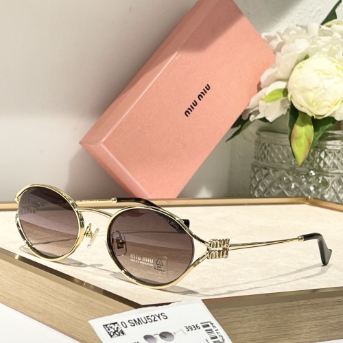 MIU MIU AAA Quality Sunglasses #1214413 $64.00 USD, Wholesale Replica MIU MIU AAA Sunglasses