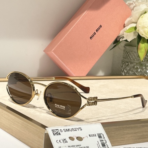 MIU MIU AAA Quality Sunglasses #1214414 $64.00 USD, Wholesale Replica MIU MIU AAA Sunglasses