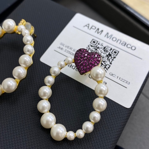 Replica Apm Monaco Earrings For Women #1214435 $38.00 USD for Wholesale