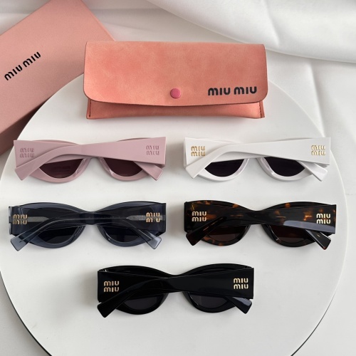 Replica MIU MIU AAA Quality Sunglasses #1214437 $48.00 USD for Wholesale