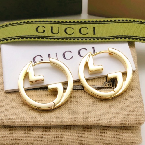 Replica Gucci Earrings For Women #1214449 $27.00 USD for Wholesale