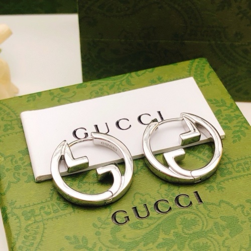 Replica Gucci Earrings For Women #1214450 $27.00 USD for Wholesale