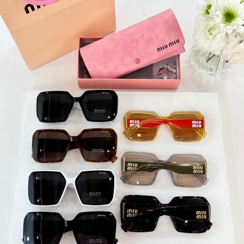 Replica MIU MIU AAA Quality Sunglasses #1214455 $60.00 USD for Wholesale