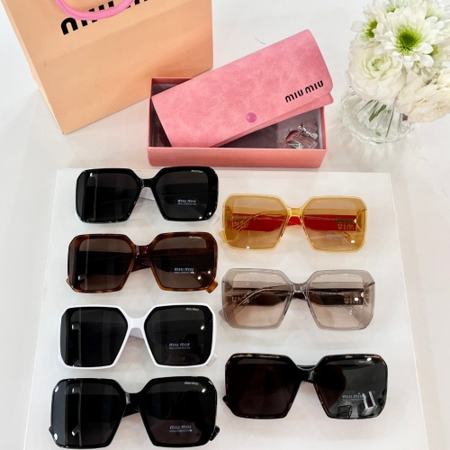 Replica MIU MIU AAA Quality Sunglasses #1214459 $60.00 USD for Wholesale