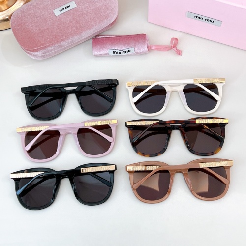 Replica MIU MIU AAA Quality Sunglasses #1214472 $64.00 USD for Wholesale