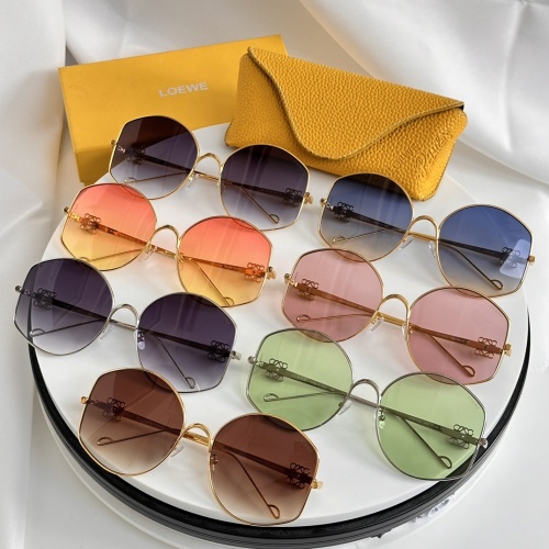 Replica LOEWE AAA Quality Sunglasses #1214483 $64.00 USD for Wholesale