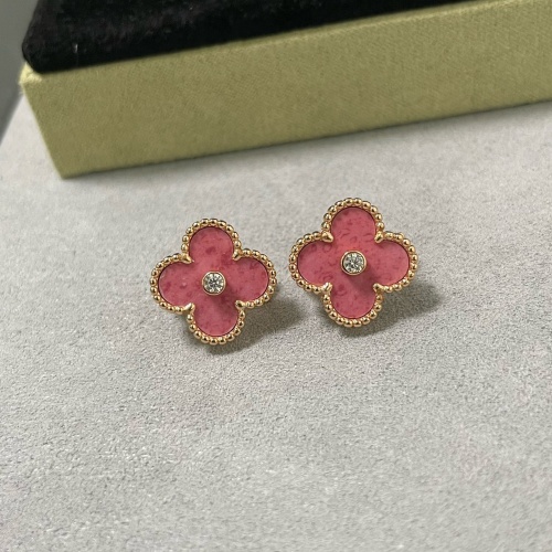 Van Cleef &amp; Arpels Earrings For Women #1214526 $68.00 USD, Wholesale Replica Van Cleef &amp; Arpels Earrings