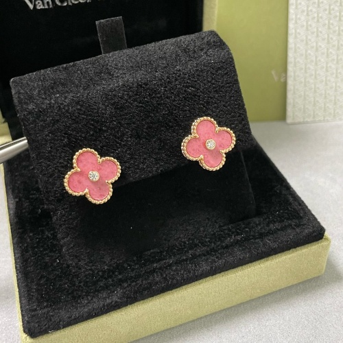 Replica Van Cleef & Arpels Earrings For Women #1214526 $68.00 USD for Wholesale