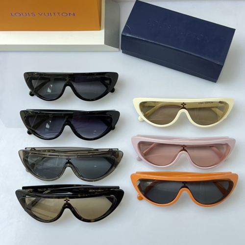 Replica Louis Vuitton AAA Quality Sunglasses #1214528 $60.00 USD for Wholesale