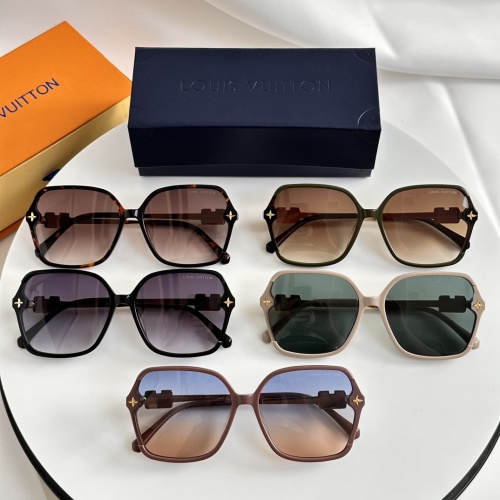 Replica Louis Vuitton AAA Quality Sunglasses #1214536 $60.00 USD for Wholesale