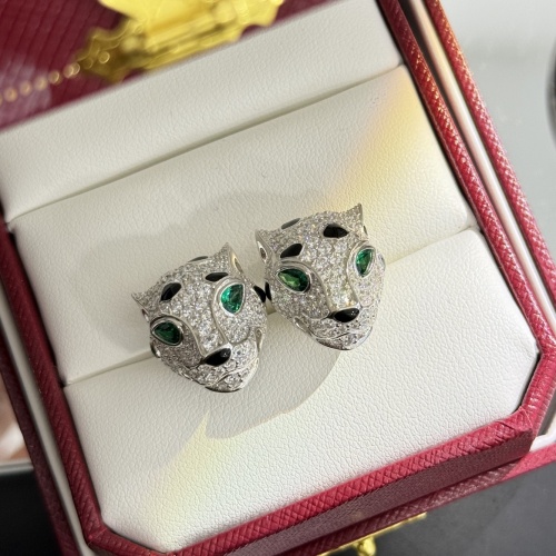 Cartier Earrings For Women #1214549 $64.00 USD, Wholesale Replica Cartier Earrings