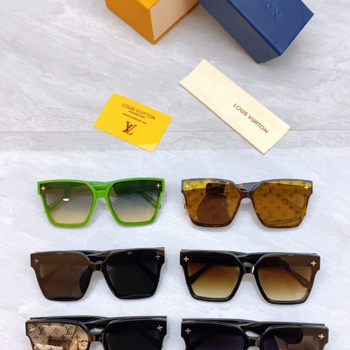 Replica Louis Vuitton AAA Quality Sunglasses #1214550 $60.00 USD for Wholesale