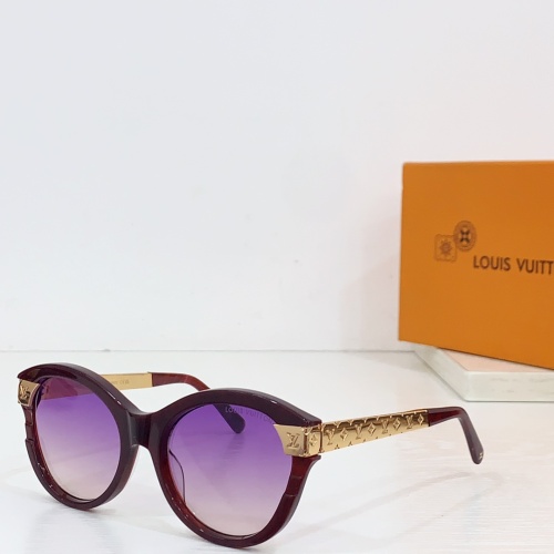 Louis Vuitton AAA Quality Sunglasses #1214569 $64.00 USD, Wholesale Replica Louis Vuitton AAA Quality Sunglasses