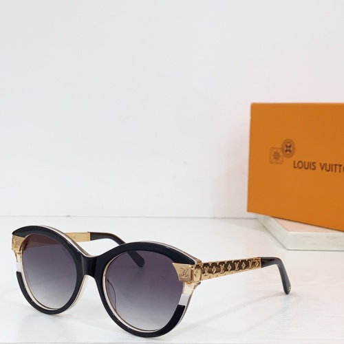 Louis Vuitton AAA Quality Sunglasses #1214571 $64.00 USD, Wholesale Replica Louis Vuitton AAA Quality Sunglasses