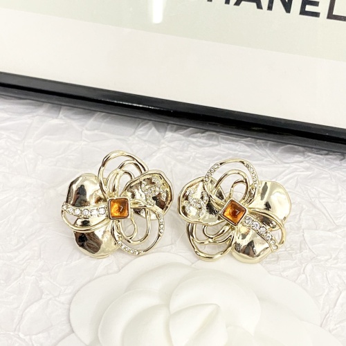 Replica Chanel Earrings For Women #1214585 $32.00 USD for Wholesale