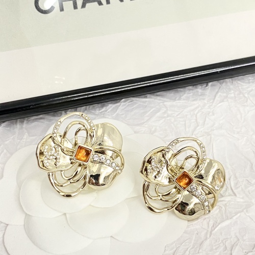 Replica Chanel Earrings For Women #1214585 $32.00 USD for Wholesale