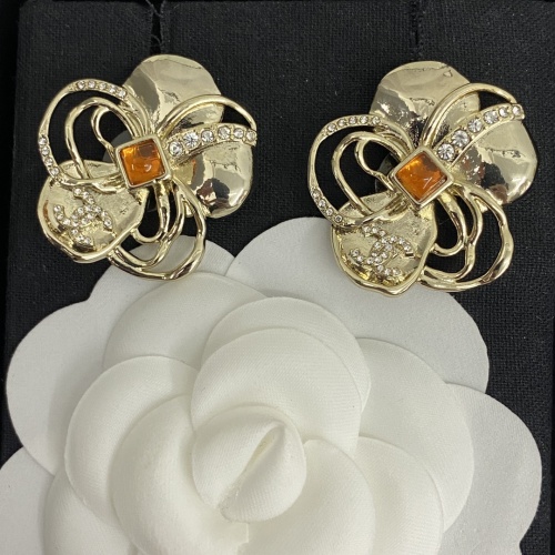 Replica Chanel Earrings For Women #1214585 $32.00 USD for Wholesale