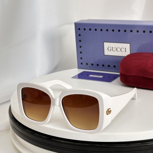 Gucci AAA Quality Sunglasses #1214613 $45.00 USD, Wholesale Replica Gucci AAA Quality Sunglasses