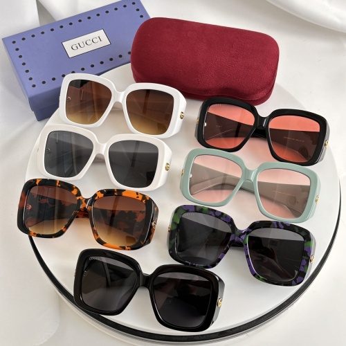 Replica Gucci AAA Quality Sunglasses #1214613 $45.00 USD for Wholesale