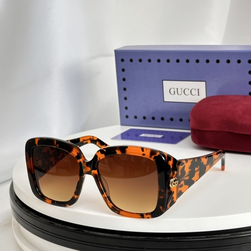 Gucci AAA Quality Sunglasses #1214615 $45.00 USD, Wholesale Replica Gucci AAA Quality Sunglasses