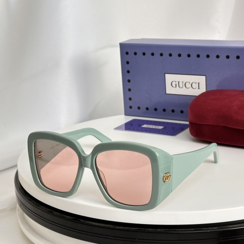 Gucci AAA Quality Sunglasses #1214617 $45.00 USD, Wholesale Replica Gucci AAA Quality Sunglasses