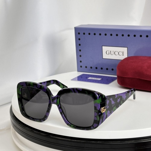 Gucci AAA Quality Sunglasses #1214619 $45.00 USD, Wholesale Replica Gucci AAA Quality Sunglasses