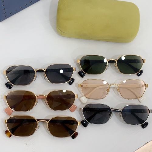 Replica Gucci AAA Quality Sunglasses #1214623 $45.00 USD for Wholesale