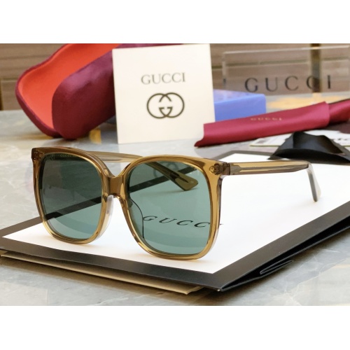 Gucci AAA Quality Sunglasses #1214642 $48.00 USD, Wholesale Replica Gucci AAA Quality Sunglasses