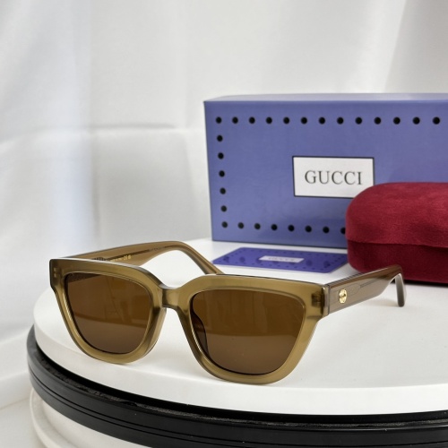 Gucci AAA Quality Sunglasses #1214653 $52.00 USD, Wholesale Replica Gucci AAA Quality Sunglasses