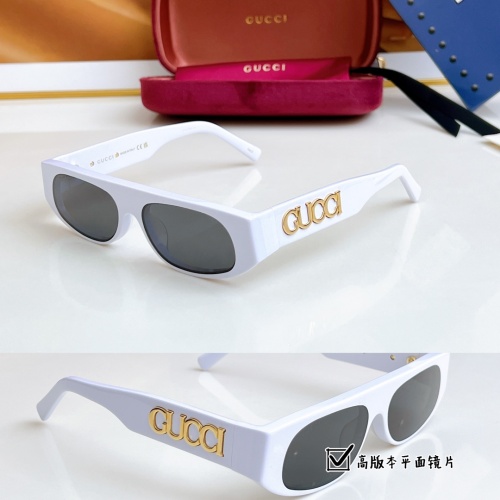 Gucci AAA Quality Sunglasses #1214662 $60.00 USD, Wholesale Replica Gucci AAA Quality Sunglasses