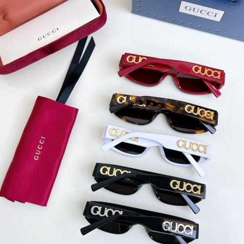 Replica Gucci AAA Quality Sunglasses #1214664 $60.00 USD for Wholesale