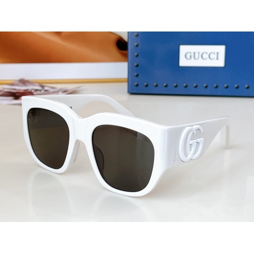 Gucci AAA Quality Sunglasses #1214669 $60.00 USD, Wholesale Replica Gucci AAA Quality Sunglasses