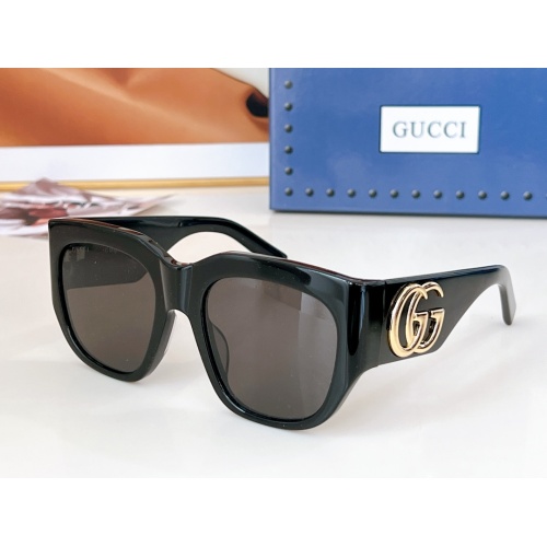 Gucci AAA Quality Sunglasses #1214671 $60.00 USD, Wholesale Replica Gucci AAA Quality Sunglasses