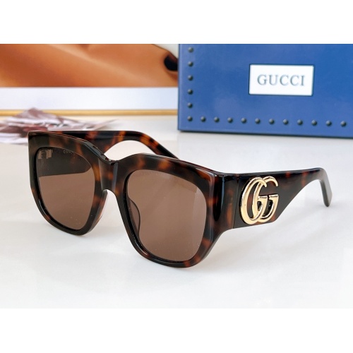 Gucci AAA Quality Sunglasses #1214672 $60.00 USD, Wholesale Replica Gucci AAA Quality Sunglasses