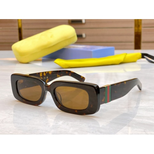 Gucci AAA Quality Sunglasses #1214679 $60.00 USD, Wholesale Replica Gucci AAA Quality Sunglasses