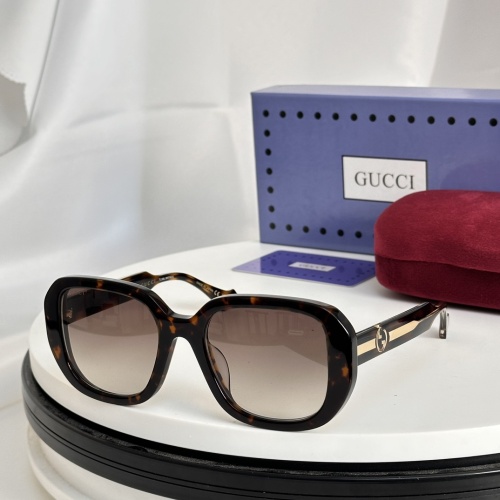 Gucci AAA Quality Sunglasses #1214686 $72.00 USD, Wholesale Replica Gucci AAA Quality Sunglasses