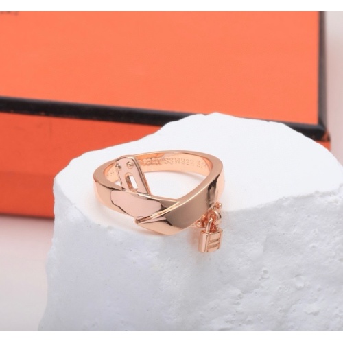 Replica Hermes Rings For Unisex #1214691 $27.00 USD for Wholesale