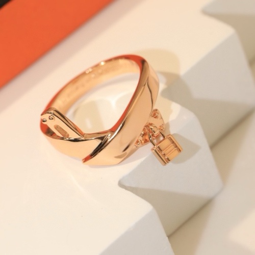 Replica Hermes Rings For Unisex #1214691 $27.00 USD for Wholesale