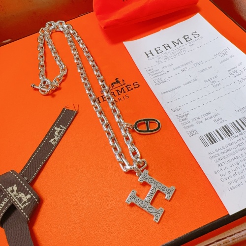 Hermes Necklaces #1214698 $60.00 USD, Wholesale Replica Hermes Necklaces