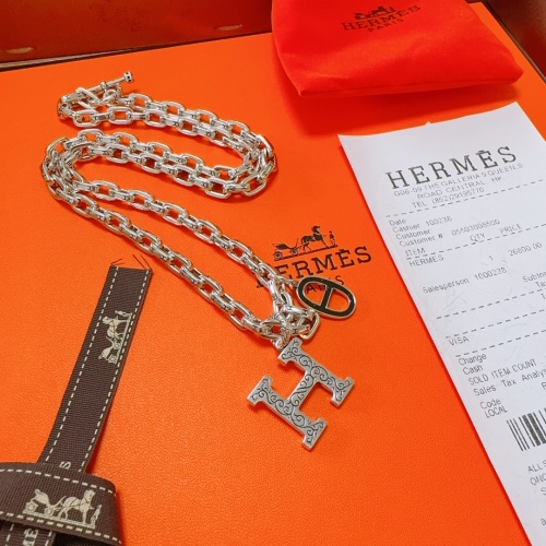 Replica Hermes Necklaces #1214698 $60.00 USD for Wholesale