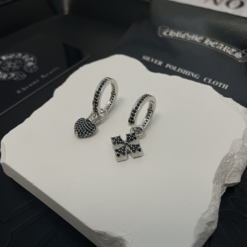 Chrome Hearts Earrings For Women #1214735 $36.00 USD, Wholesale Replica Chrome Hearts Earrings