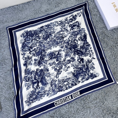 Christian Dior Silk Squares For Women #1214781 $52.00 USD, Wholesale Replica Christian Dior Scarf