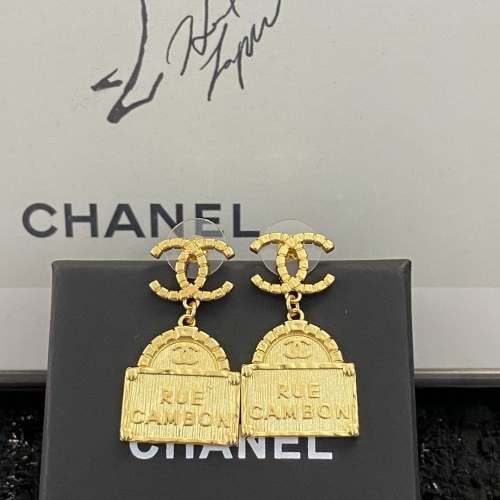 Replica Chanel Earrings For Women #1214790 $27.00 USD for Wholesale