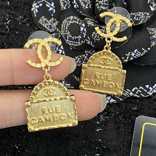 Replica Chanel Earrings For Women #1214790 $27.00 USD for Wholesale