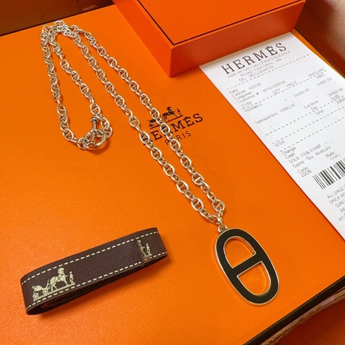 Hermes Necklaces #1214806 $56.00 USD, Wholesale Replica Hermes Necklaces